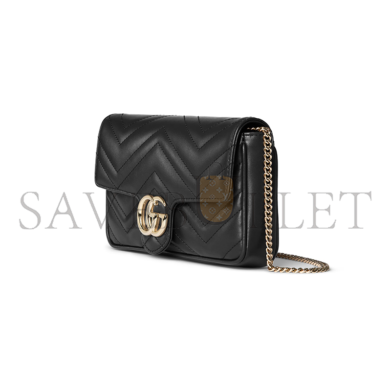 GUCCI GG MARMONT SMALL SHOULDER BAG 751526 (21*12*5cm)